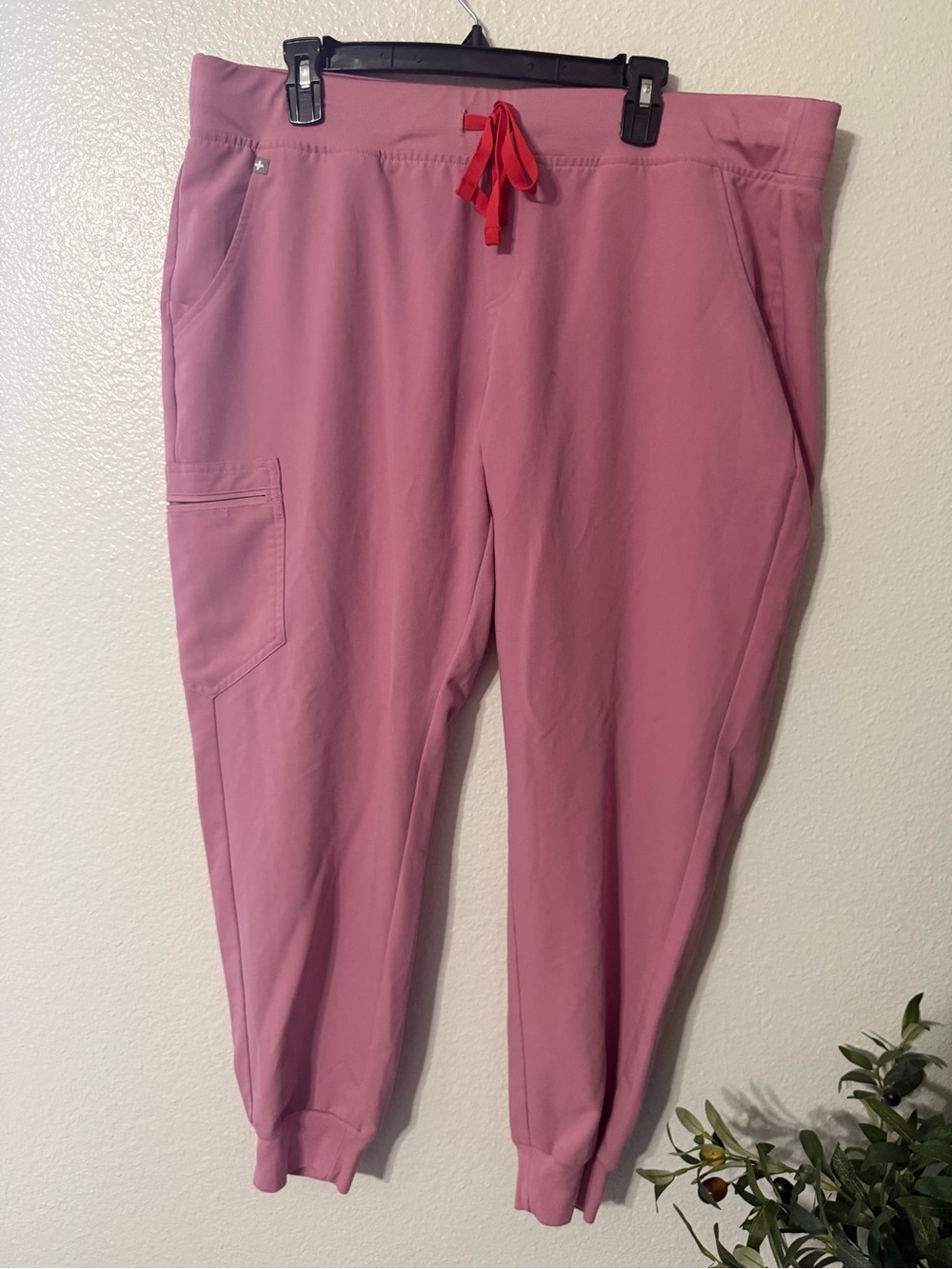FIGS Technical Collection Jogger Scrub Pants XXL Pink